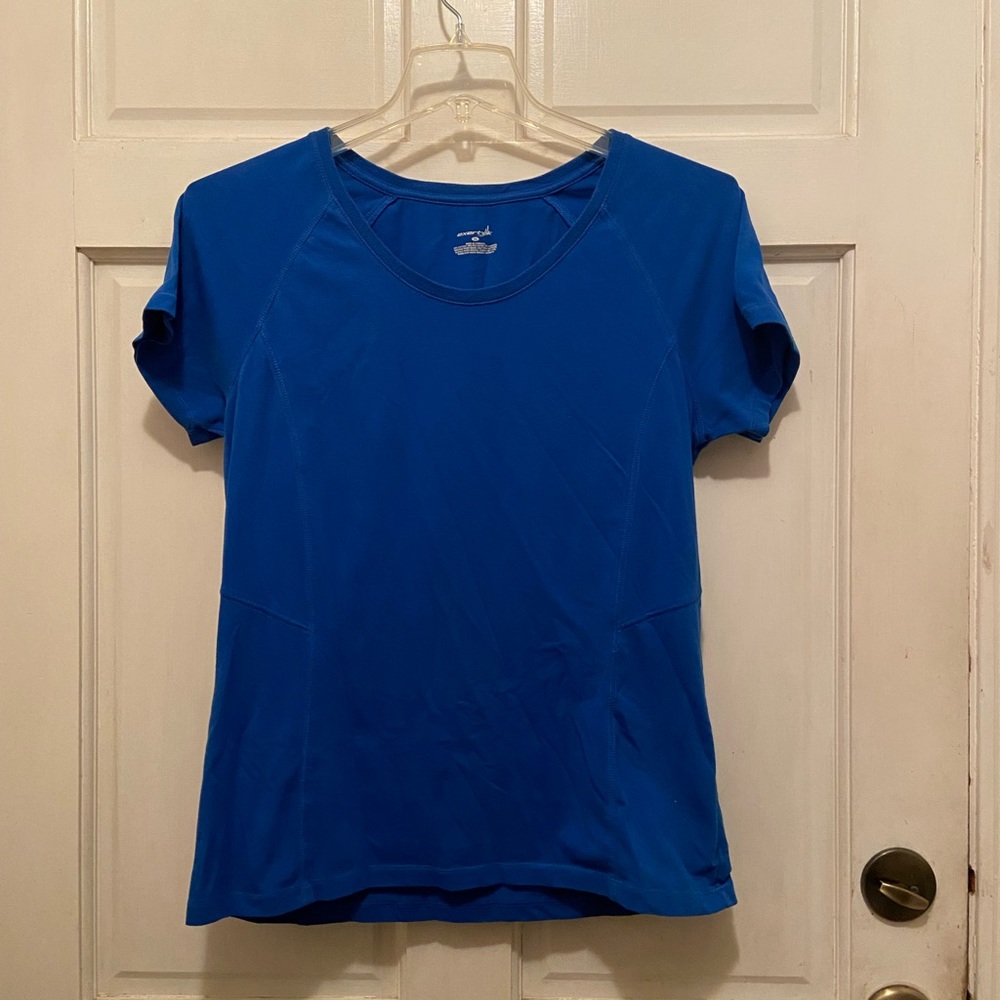 Blue active tshirt
